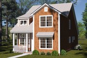 Cottage Style House Plan - 4 Beds 3 Baths 1812 Sq/Ft Plan #513-2392 Exterior 