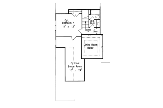 Floor Plan - Other Floor for Country House Plan #927-116 - 3 bed, 2.5 bath