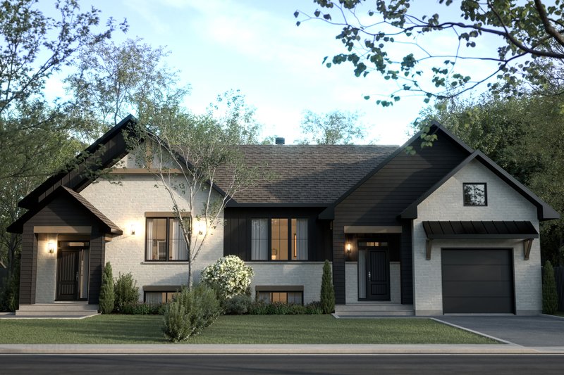 Home Plan - Exterior - Front Elevation 5 for Craftsman House Plan #23-2862 - 3 bed, 2 bath