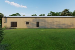 Exterior - Other Elevation 1 for Barndominium House Plan #1092-7 - 2 bed, 2 bath