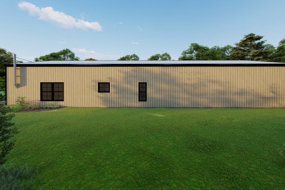 Exterior - Other Elevation 1 for Barndominium House Plan #1092-7 - 2 bed, 2 bath