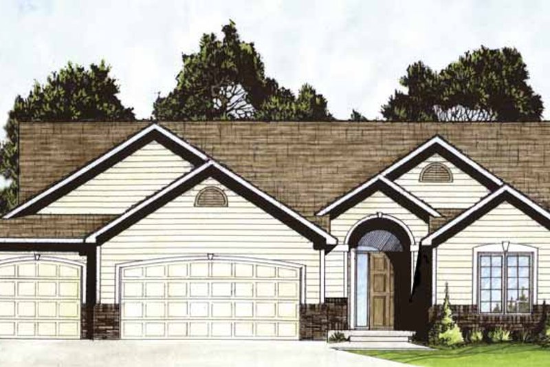 Home Plan - Traditional Exterior - Front Elevation Plan #58-230