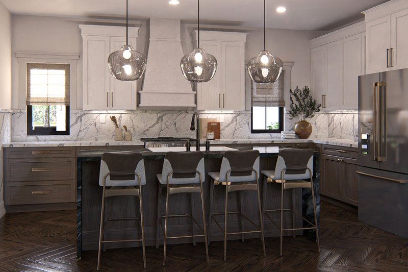 Home Plan - Interior - Kitchen 2 for Modern House Plan #455-341 - 3 bed, 2.5 bath