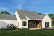 European Style House Plan - 3 Beds 2 Baths 1568 Sq/Ft Plan #472-445 
