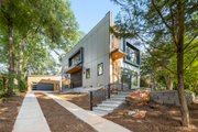 Contemporary Style House Plan - 3 Beds 2.5 Baths 2368 Sq/Ft Plan #928-296 Exterior 
