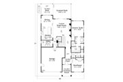 Contemporary Style House Plan - 4 Beds 3 Baths 2788 Sq/Ft Plan #124-1374 