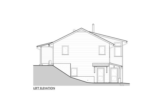 Exterior - Other Elevation 2 for Craftsman House Plan #890-12 - 2 bed, 2.5 bath