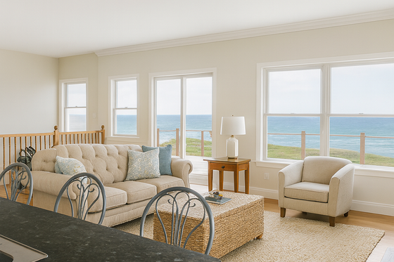 Interior - Family Room for Beach House Plan #1115-8 - 3 bed, 2.5 bath