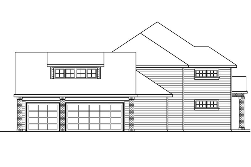 Home Plan - Exterior - Other Elevation House Plan #124-702 - 3 bed, 2.5 bath