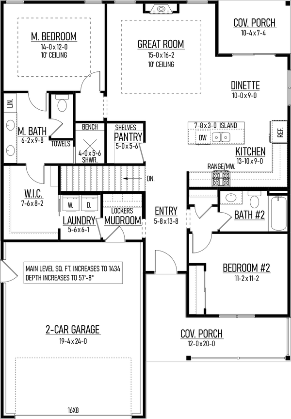 House Blueprint - Farmhouse Floor Plan - Other Floor Plan #1093-5