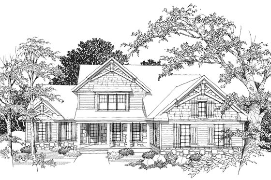Photo for Traditional House Plan #70-1037 - 3 bed, 2.5 bath