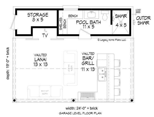 House Plan Design - Country Floor Plan - Main Floor Plan #932-185
