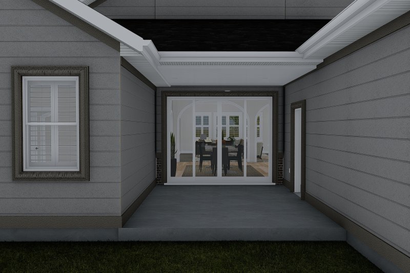 House Plan Design - Exterior - Outdoor Living for Craftsman House Plan #1060-70 - 5 bed, 2.5 bath
