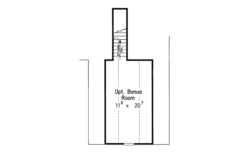 Home Plan - Floor Plan - Other Floor for Traditional House Plan #927-390 - 3 bed, 2 bath