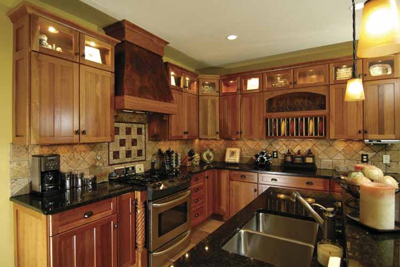 Home Plan - Interior - Kitchen 1 for Cottage House Plan #928-52 - 3 bed, 2.5 bath