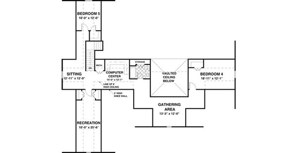 Traditional Floor Plan - Other Floor Plan #56-639