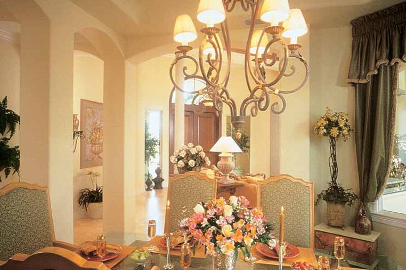 Home Plan - Interior - Dining Room for Mediterranean House Plan #930-189 - 3 bed, 4.5 bath