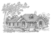Ranch Style House Plan - 4 Beds 2.5 Baths 2602 Sq/Ft Plan #929-264 