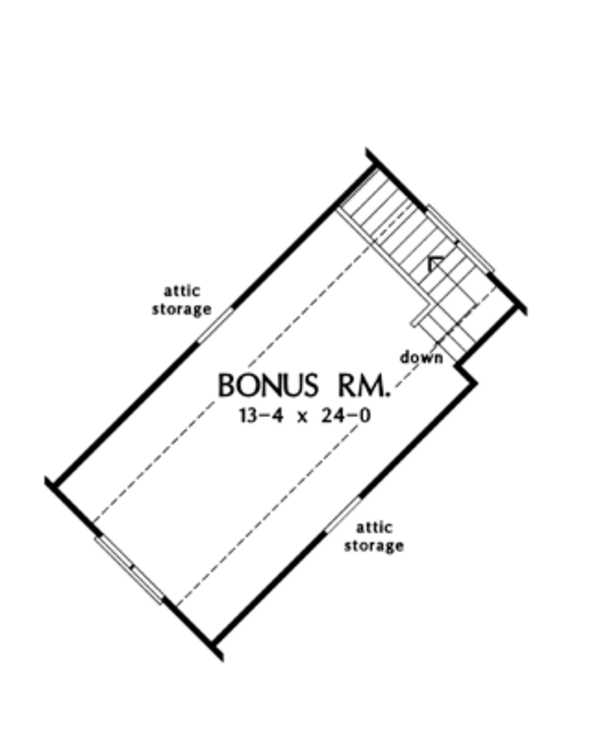 European Floor Plan - Other Floor Plan #929-904