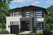 Contemporary Style House Plan - 4 Beds 1 Baths 1863 Sq/Ft Plan #25-4607 