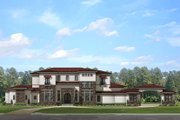 Mediterranean Style House Plan - 8 Beds 6.5 Baths 7174 Sq/Ft Plan #1058-151 