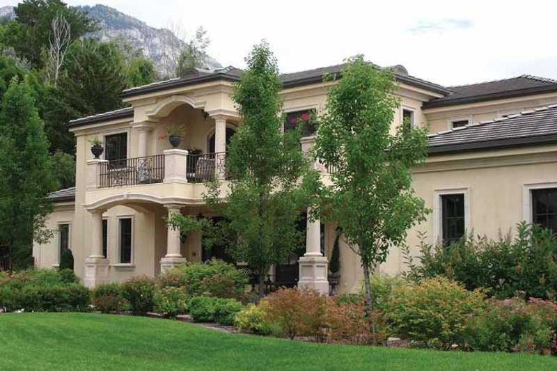 Dream House Plan - Exterior - Front Elevation 4 for Mediterranean House Plan #937-17 - 5 bed, 5.5 bath