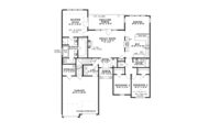 Ranch Style House Plan - 3 Beds 2 Baths 1715 Sq/Ft Plan #17-3325 