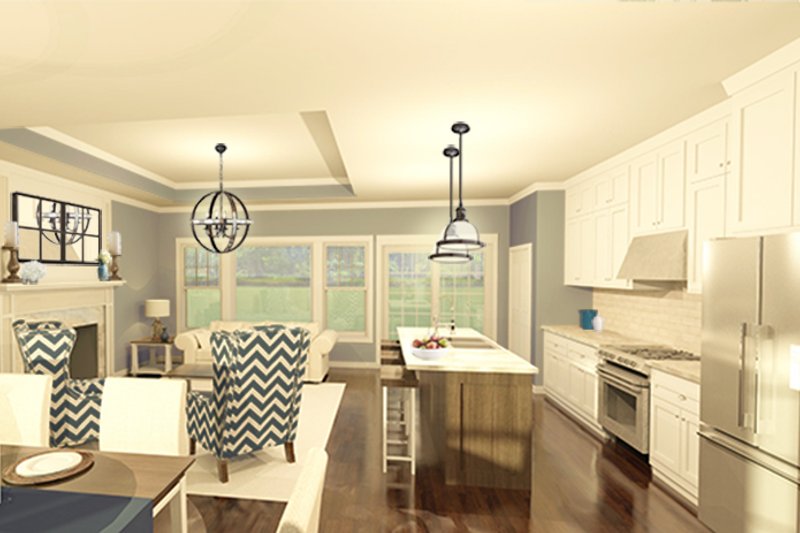 Home Plan - Interior - Kitchen for Ranch House Plan #1010-178 - 2 bed, 2 bath