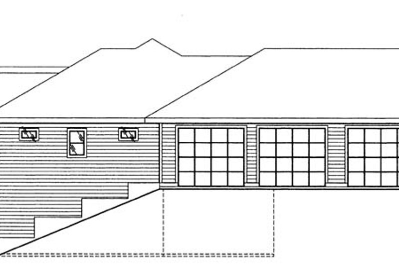 Dream House Plan - Exterior - Other Elevation for Craftsman House Plan #117-858 - 4 bed, 3.5 bath
