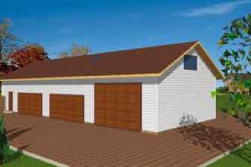 Dream House Plan - Traditional Exterior - Front Elevation Plan #117-253