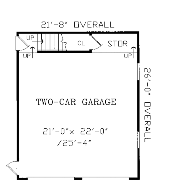 Architectural House Design - Floor Plan - Main Floor Plan #456-96