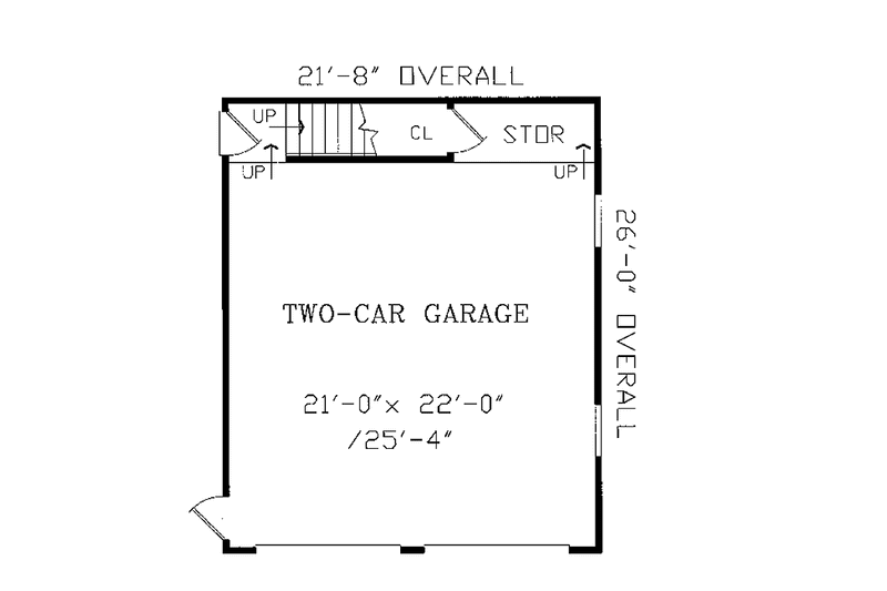 Dream House Plan - Floor Plan - Main Floor House Plan #456-96, 0 bath