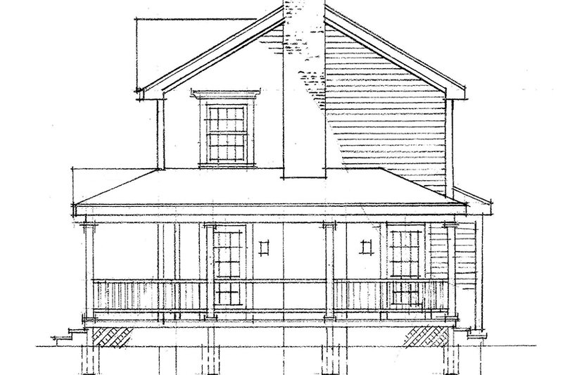 Dream House Plan - Exterior - Other Elevation for Victorian House Plan #1016-53 - 3 bed, 2.5 bath