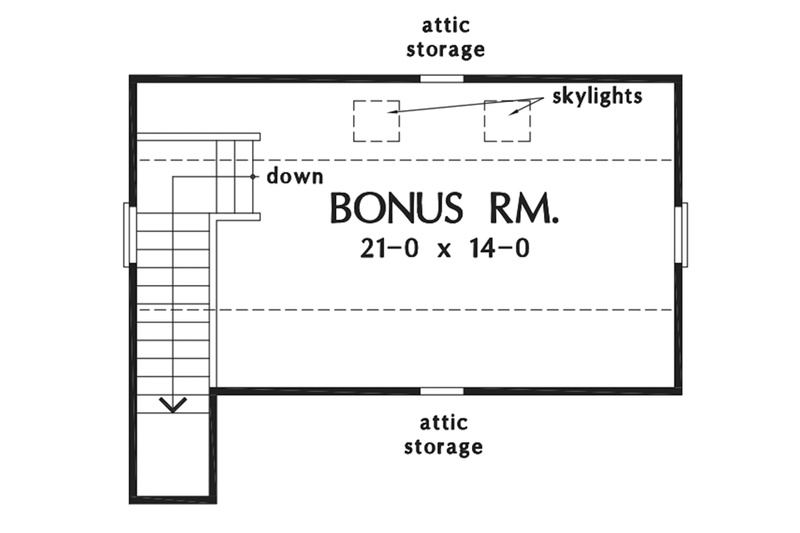 Architectural House Design - Floor Plan - Other Floor for Country House Plan #929-976 - 3 bed, 2.5 bath