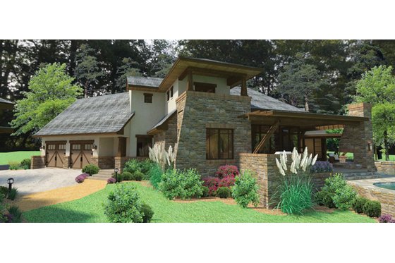 Floor Plan - Other Floor 1 for Cottage House Plan #120-244 - 3 bed, 4 bath