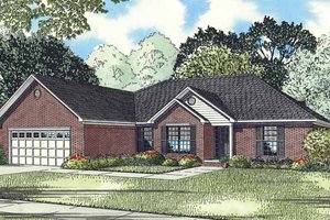 Traditional Exterior - Front Elevation Plan #17-3275