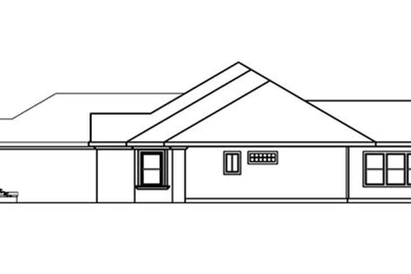 Home Plan - Exterior - Other Elevation 1 for European House Plan #124-514 - 5 bed, 3 bath