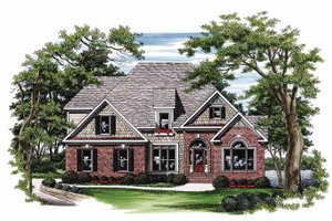 Traditional Exterior - Front Elevation Plan #927-111