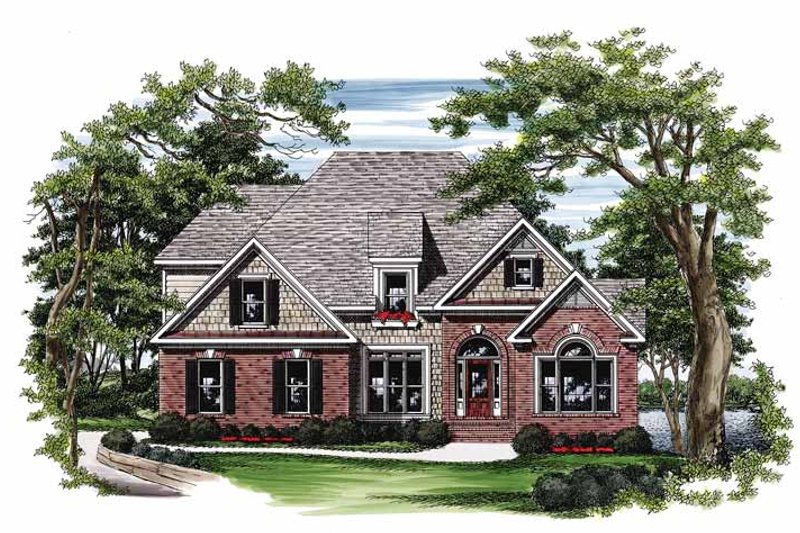 House Plan Design - Traditional Exterior - Front Elevation Plan #927-111