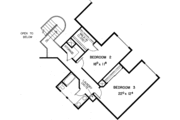 Contemporary Style House Plan - 5 Beds 3 Baths 3489 Sq/Ft Plan #60-807 