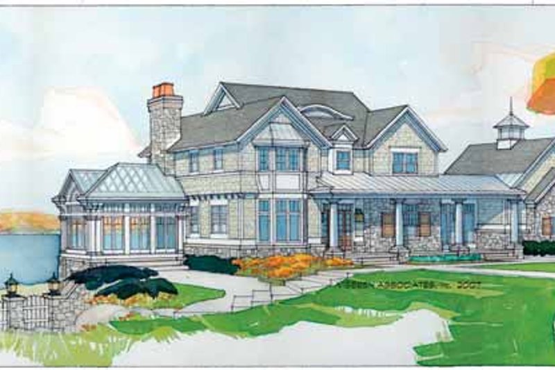 Home Plan - Craftsman Exterior - Front Elevation Plan #928-45