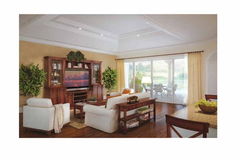 Architectural House Design - Interior - Family Room for Farmhouse House Plan #938-5 - 3 bed, 2.5 bath