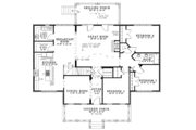 Country Style House Plan - 4 Beds 2 Baths 3706 Sq/Ft Plan #17-3273 