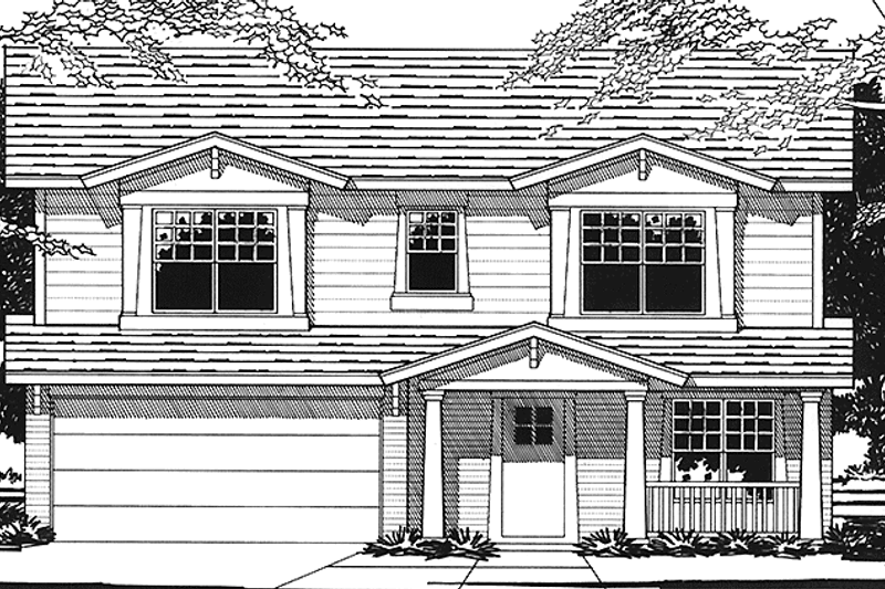 House Design - Country Exterior - Front Elevation Plan #472-281