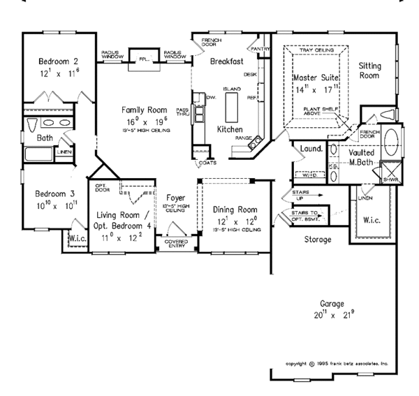 Architectural House Design - European Floor Plan - Main Floor Plan #927-118