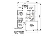 Traditional Style House Plan - 3 Beds 3 Baths 2196 Sq/Ft Plan #20-2266 