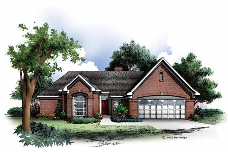 House Design - Ranch Exterior - Front Elevation Plan #952-255