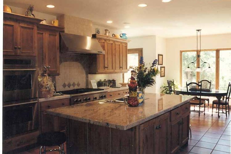 House Blueprint - Interior - Kitchen 1 for Mediterranean House Plan #937-16 - 5 bed, 4 bath