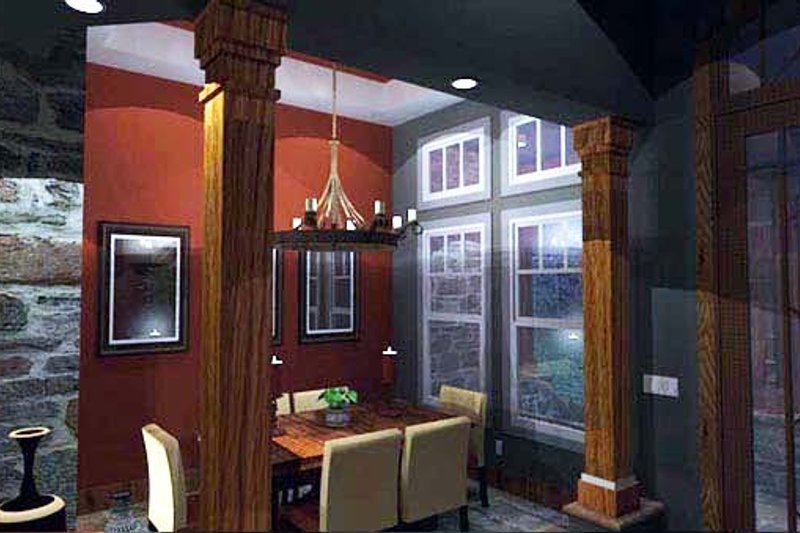 Architectural House Design - Photo 3 for Craftsman House Plan #120-175 - 3 bed, 2.5 bath