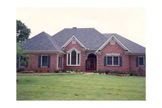 Exterior - Other Elevation for European House Plan #429-18 - 3 bed, 2.5 bath